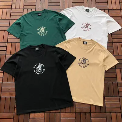 ￥~79 ST🔥S🔥Y T-SHIRT 55032239 (im 185CM 80KG iwear size L in the photo)