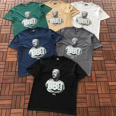 ￥~79 ST🔥S🔥Y T-SHIRT 55032337 (im 185CM 80KG iwear size L in the photo)