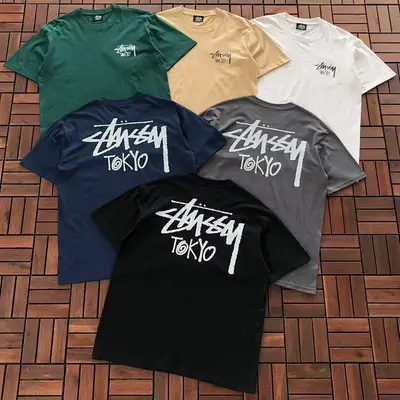 ￥~79 ST🔥S🔥Y T-SHIRT 55032335 (im 185CM 80KG iwear size L in the photo)