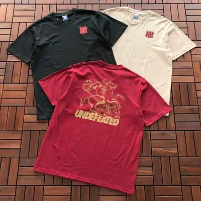 ￥99 UNDEFEATED T-SHIRT 88032307 (im 180CM 68KG iwear size M in the photo)