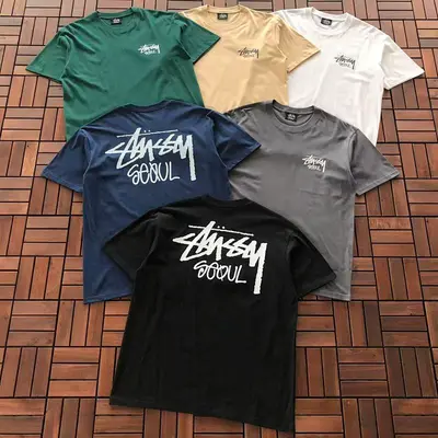 ￥~79 ST🔥S🔥Y T-SHIRT 55032340 (im 185CM 80KG iwear size L in the photo)