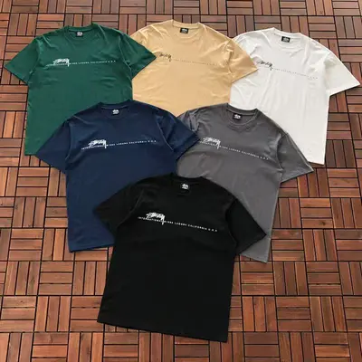 ￥~79 ST🔥S🔥Y T-SHIRT 55032334 (im 185CM 80KG iwear size L in the photo)