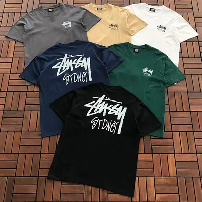 ￥~79 ST🔥S🔥Y T-SHIRT 55032331 (im 185CM 80KG iwear size L in the photo)