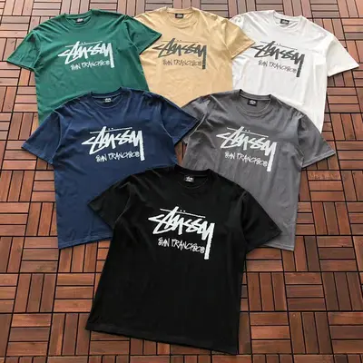 ￥~79 ST🔥S🔥Y T-SHIRT 55032339 (im 185CM 80KG iwear size L in the photo)