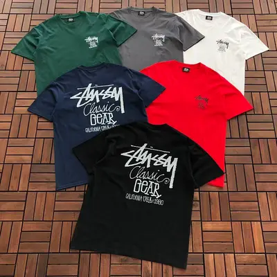 ￥~79 ST🔥S🔥Y T-SHIRT 55032330 (im 185CM 80KG iwear size L in the photo)