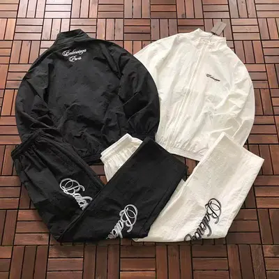 TOP￥185 PANTS￥165 B🔥L🔥🔥🔥IA🔥A JACKET TROUSERS88032350 (im 180CM 68KG iwear size 48 in the photo)