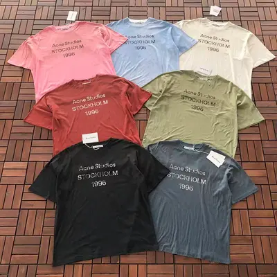 ￥~119 ACNE STUDIOS T-SHIRT 66032406 (im 185CM 80KG iwear size M in the photo)