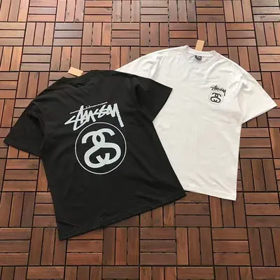 ￥125 ST🔥S🔥Y T-SHIRT 88032524 (im 176CM 58KG iwear size M in the photo)