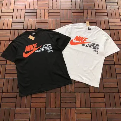 ￥125 ST🔥S🔥Y & N🔥K🔥T-SHIRT 88032525 (im 176CM 58KG iwear size M in the photo)