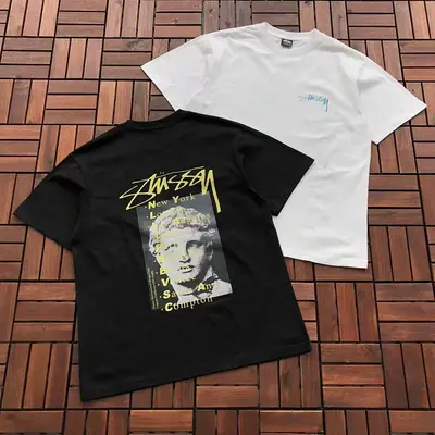 ￥~125 ST🔥S🔥Y T-SHIRT 88032530 (im 176CM 58KG iwear size M in the photo)