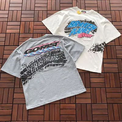 ￥~99 BROKEN PLANET T-SHIRT 55032527 (im 176CM 58KG iwear size S in the photo)