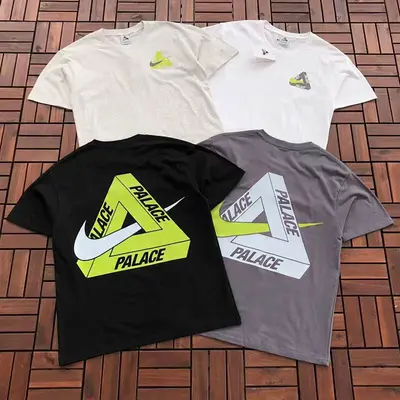 ￥99 P🔥LA🔥E & N🔥K🔥T-SHIRT 88032503 (im 176CM 58KG iwear size M in the photo)