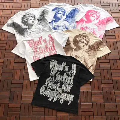 ￥~85 TH🔥T'S A AW🔥UL L🔥T OF C.. T-SHIRT 77032501 (im 176CM 58KG iwear size M in the photo)