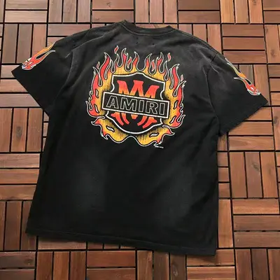 ￥~86 AMIRI T-SHIRT 77032511 (im 176CM 58KG iwear size M in the photo)