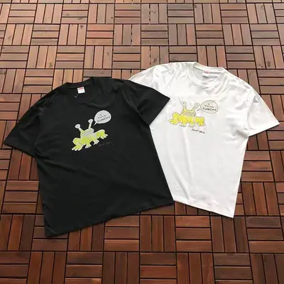 ¥~79 S🔥P🔥E🔥E & DANIEL JOHNSTON T-SHIRT 77033018 (im 176CM 58KG iwear size M in the photo)
