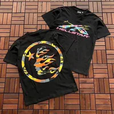 ¥ ~ 115 HELLSTAR T-SHIRT 55033008 (im 185CM 80KG iwear size M in the photo)