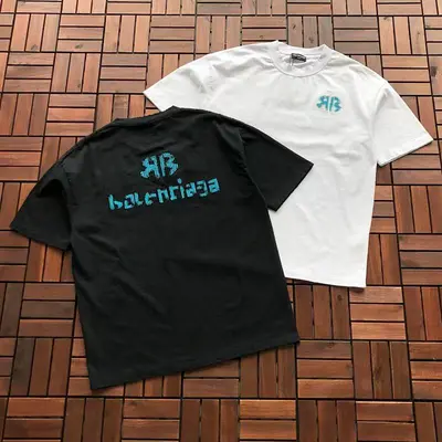 ￥~149 B🔥L🔥🔥🔥IA🔥A T-SHIRT 66033154 (im 176CM 58KG iwear size XL in the photo)