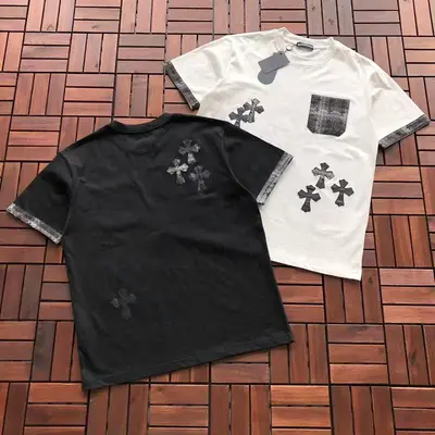 ￥~149 CH🔥OM🔥 HE🔥RTS T-SHIRT 66033153 (im 176CM 58KG iwear size M in the photo)