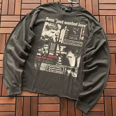 ￥~109 E.R.D LONG-SLEEVE 77033162 (im 185CM 80KG iwear size M in the photo)