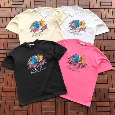 ￥~159 B🔥L🔥🔥🔥IA🔥A T-SHIRT 66033121 (im 176CM 58KG iwear size S in the photo)