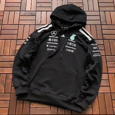 ￥256 🔥DI🔥AS & MERCEDES-AMG PETRONAS F1 HOODIE 88033129 (im 185CM 80KG iwear size M in the photo)