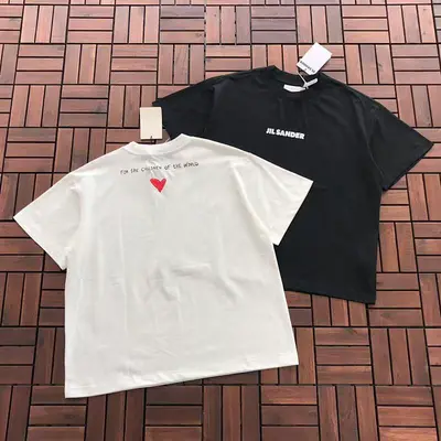 ¥~109 JIL SANDER T-SHIRT 55040122 (im 185CM 80KG iwear size M in the photo)