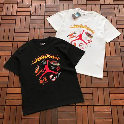¥~99 AIR J🔥RD🔥N T-SHIRT 66040139 (im 176CM 58KG iwear size M in the photo)