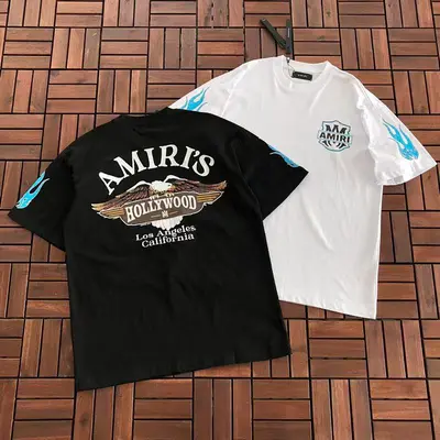 ￥99 AMIRI T-SHIRT 55040127 (im 185CM 80KG iwear size L in the photo)