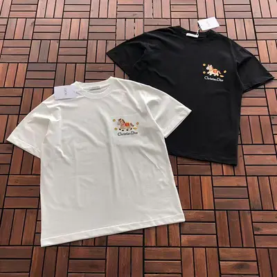 ￥~119 D🔥O🔥 T-SHIRT 77040112 (im 185CM 80KG iwear size L in the photo)