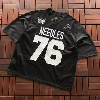 ￥139 NEEDLES & B🔥A🔥S T-SHIRT 88040241