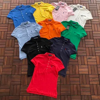 ￥129 RA🔥PH🔥AU🔥EN T-SHIRT POLO WOMAN 88040201