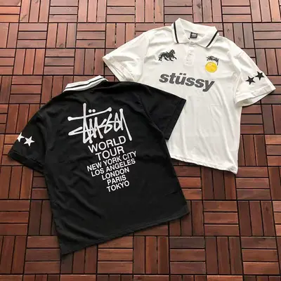 ￥ 129 ST🔥S🔥Y T-SHIRT 88040222 (im 176M 58KG iwear size M in the photo)