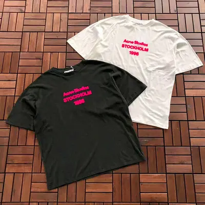 ￥129 ACNE STUDIOS T-SHIRT 88040219 (im 176CM 58KG iwear size M in the photo)