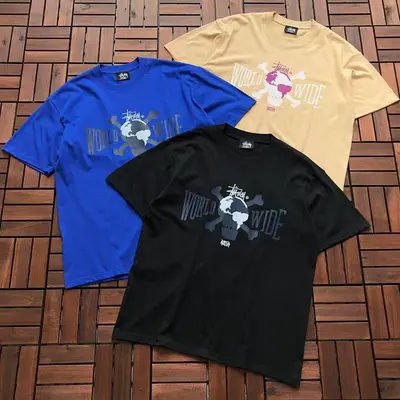 ￥~79 ST🔥S🔥Y T-SHIRT 55040387 (im 185CM 80KG iwear size L in the photo)