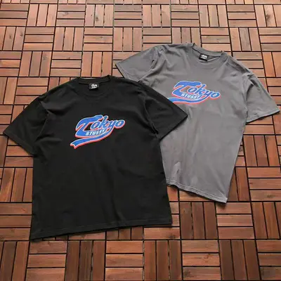 ￥~79 ST🔥S🔥Y T-SHIRT 55040400 (im 185CM 80KG iwear size L in the photo)