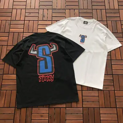 ￥~79 ST🔥S🔥Y T-SHIRT 55040415 (im 185CM 80KG iwear size L in the photo)