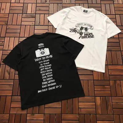 ￥~79 ST🔥S🔥Y T-SHIRT 55040402 (im 185CM 80KG iwear size L in the photo)