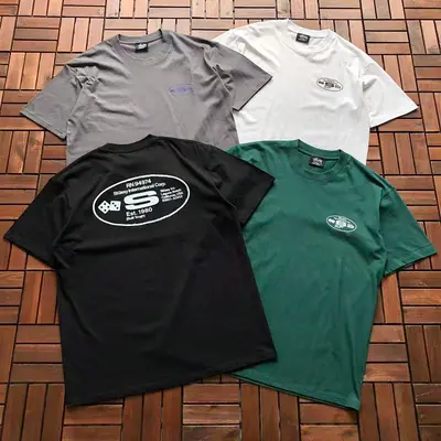 ￥~79 ST🔥S🔥Y T-SHIRT 55040361 (im 185CM 80KG iwear size L in the photo)