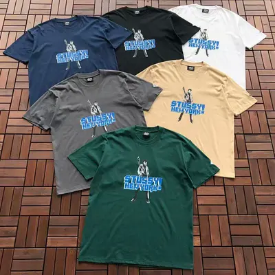 ￥~79 ST🔥S🔥Y T-SHIRT 55040325 (im 185CM 80KG iwear size L in the photo)