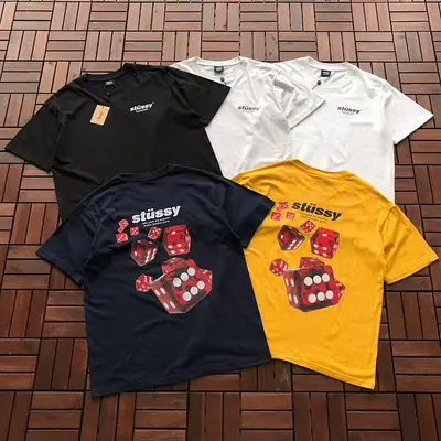 ￥119 ST🔥S🔥Y T-SHIRT 88040348 (im 176CM 58KG iwear size L in the photo)