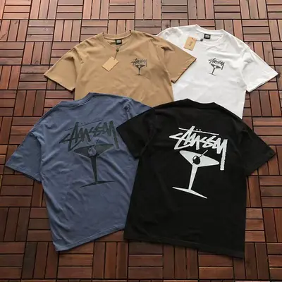 ￥119 ST🔥S🔥Y T-SHIRT 88040375 (im 176CM 58KG iwear size M in the photo)