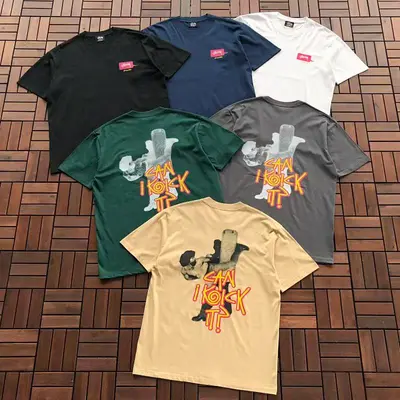 ￥~79 ST🔥S🔥Y T-SHIRT 55040295 (im 185CM 80KG iwear size L in the photo)