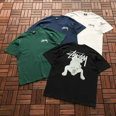 ￥~79 ST🔥S🔥Y T-SHIRT 55040359 (im 185CM 80KG iwear size L in the photo)