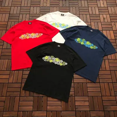 ￥~79 ST🔥S🔥Y T-SHIRT 55040346 (im 185CM 80KG iwear size M in the photo)