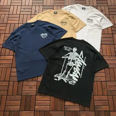 ￥~79 ST🔥S🔥Y T-SHIRT 55040370 (im 185CM 80KG iwear size L in the photo)