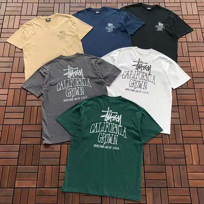 ￥~79 ST🔥S🔥Y T-SHIRT 55040329 (im 185CM 80KG iwear size L in the photo)