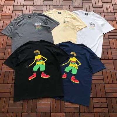 ￥~79 ST🔥S🔥Y T-SHIRT 55040364 (im 185CM 80KG iwear size L in the photo)