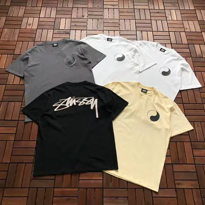 ￥~79 ST🔥S🔥Y T-SHIRT 55040341 (im 185CM 80KG iwear size M in the photo)