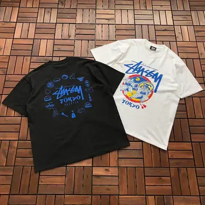 ¥~79 ST🔥S🔥Y T-SHIRT 55040418 (im 185CM 80KG iwear size L in the photo)