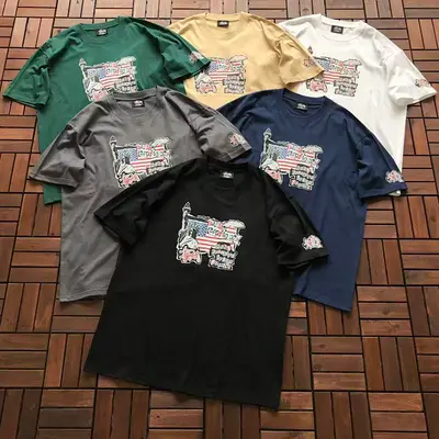 ¥~79 ST🔥S🔥Y T-SHIRT 55040343 (im 185CM 80KG iwear size L in the photo)